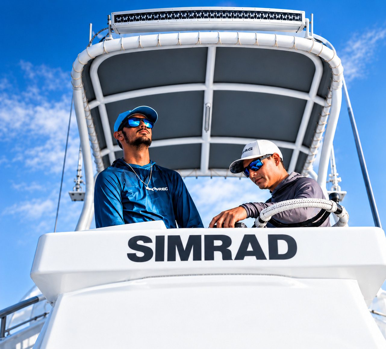 Twin Helm Crew Under the Blue Sky